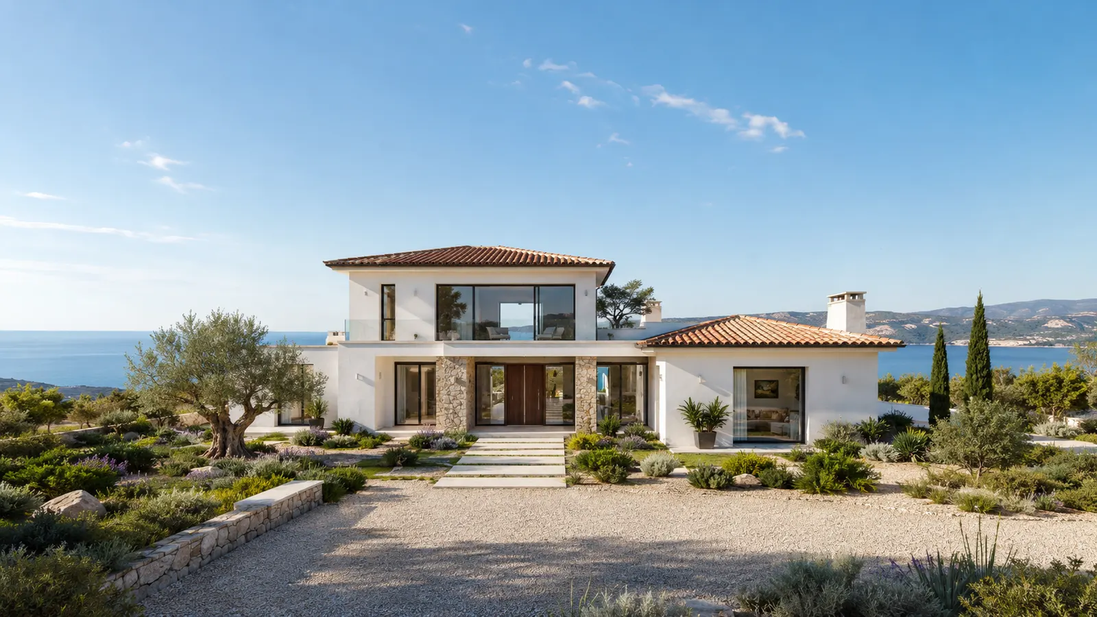 Vivienda mediterránea en inspección técnica precompra